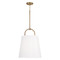 Capital Lighting Brody 16-Inch Pendant in Aged Brass by Capital Lighting 349412AD
