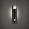 Modern Forms by WAC Lighting Modern Forms Scepter Black LED Outdoor Wall Light WS-W68522-BK