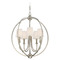 Crystorama Lighting Crystorama Lighting Libby Langdon Sylvan Polished Nickel Chandelier 2247-PN