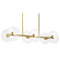 Designers Fountain Lighting Designers Fountain Litto Brushed Gold Island Light D294C-IS-BG