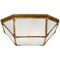 Visual Comfort Signature Collection Suzanne Kasler Morris Large Flush Mount in Iron by Visual Comfort Signature SK4009GIFG