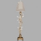 Fine Art Lamps Fine Art Lamps Crystal Laurel Gold Leaf Console & Buffet Lamp with Coolie Shade 775715ST
