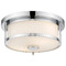Z-Lite Savannah Chrome Flush Mount by Z-Lite 465F11-CH