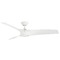 Modern Forms by WAC Lighting Zephyr 52-Inch LED Outdoor Fan in Matte White 2700K by Modern Forms FR-W2006-52L-27-MW