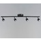 ET2 Lighting Taylor 4-Light LED Fixed Rail Track Light in Black by ET2 Lighting E52004-BK
