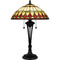 Quoizel Lighting Tiffany Matte Black Table Lamp by Quoizel Lighting TF16143MBK