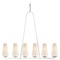 Visual Comfort Signature Collection Aerin Fontaine Linear Chandelier in Plaster by Visual Comfort Signature ARN5201PLL