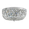 Crystorama Lighting 16-Inch Crystal Ceiling Mount in Chrome by Crystorama Lighting 716-CH-CL-MWP