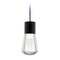 Visual Comfort Modern Collection Alva LED Warm Dim Mini Pendant in Black by Visual Comfort Modern 700TDALVPMCUB-LEDWD