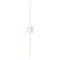 Sonneman Lighting Stix Satin White LED Bathroom Light by Sonneman Lighting 2772.03