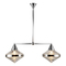Alora Lighting Willard 2-Light Linear Pendant in Polished Nickel by Alora Lighting LP348241PNPG