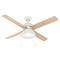 Hunter Fan Company 52-Inch Loki Fan in Fresh White by Hunter Fan Company 54151