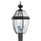 Generation Lighting Lancaster Post Light in Black by Generation Lighting 8239-12