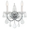 Crystorama Lighting Crystorama Lighting Imperial Polished Chrome Sconce 3222-CH-CL-I