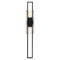 Visual Comfort Modern Collection Mick De Giulio Duelle 28-Inch LED Sconce in Black by Visual Comfort Modern 700WSDUE28B-LED927