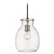 Z-Lite Bella Matte Black & Brushed Nickel Mini Pendant by Z-Lite 476MP-MB-BN