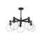 Alora Lighting Castilla 5-Light Chandelier in Black by Alora Lighting CH506129MBCL