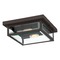 Quoizel Lighting Westover Western Bronze Flush Mount by Quoizel Lighting WVR1612WT