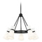 Visual Comfort Studio Collection Visual Comfort Studio Collection Clark Midnight Black LED Chandelier 3190505EN3-112
