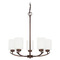 HomePlace by Capital Lighting Dixon 23-Inch Chandelier in Bronze by HomePlace by Capital Lighting 415251BZ-338