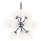 Matteo Lighting Soleil Chrome Chandelier by Matteo Lighting C62812CHOP