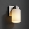 Justice Design Group Fusion Collection Sconce by Justice Design Group FSN-8921-10-OPAL-NCKL