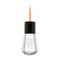 Visual Comfort Modern Collection Alva LED 2200K Mini Pendant in Black by Visual Comfort Modern 700TDALVPMCOB-LED922