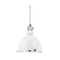 Hudson Valley Lighting Massena Pendant in Polished Nickel by Hudson Valley Lighting 4620-WPN