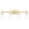 Quoizel Lighting Wilburn Satin Brass LED Bathroom Light by Quoizel Lighting WLB8631Y