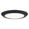 Quoizel Lighting Verge 12-Inch LED Flush Mount in Earth Black by Quoizel Lighting VRG1612EK