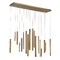Eurofase Lighting Santana 42-Inch LED Chandelier in Antique Brass by Eurofase Lighting 31446-035