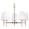 Generation Lighting Driscoll 25.25-Inch Chandelier in Satin Brass by Generation Lighting 3140405-848