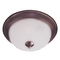 Maxim Lighting Essentials Oil Rubbed Bronze Flush Mount by Maxim Lighting 5832FTOI