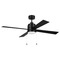 Craftmade Lighting Craftmade Lighting Mccoy Flat Black LED Ceiling Fan with Light MCY52FB4-PC
