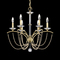 Schonbek Lighting Priscilla Heirloom Silver Chandelier by Schonbek Lighting BC7106N-44PBZ