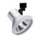 Juno Lighting Group Flared Step Satin Chrome Light Head for Juno Trac-Lites by Juno Lighting Group R552 SC