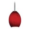 Access Lighting Brandy Firebird Brushed Steel LED Mini Pendant by Access Lighting 28023-3R-BS/RUSKY