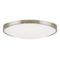 Visual Comfort Modern Collection Sean Lavin Lance 13-Inch 277V 3000K LED Flush Mount in Nickel by VC Modern 700FMLNC13S-LED930-277