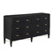 Currey and Company Lighting Currey and Company Verona Black & Natural & Champagne & Silver Table 3000-0332