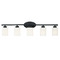 HomePlace by Capital Lighting Dixon 36.75-Inch Vanity Light in Matte Black by HomePlace by Capital Lighting 115251MB-338