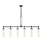 Alora Lighting Wynwood 6-Light Linear Pendant in Urban Bronze by Alora Lighting LP355652UBGO