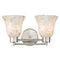 Design Classics Lighting Bathroom Light with Mosaic Glass Glass in Satin Nickel Finish 702-09 GL9222-M