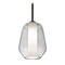 Besa Lighting Besa Lighting Link Bronze Mini-Pendant Light with Bowl / Dome Shade 1TT-LINKCL-BR