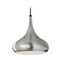 Generation Lighting Beso 10-Inch Pendant in Brushed Steel by Generation Lighting P1253BS