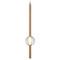 Matteo Lighting Windchimer Aged Gold Brass LED Pendant by Matteo Lighting C68901AG