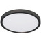 AFX Lighting Afx Lighting Edge Round Black LED Flushmount Light EGRF08LAJD1BK