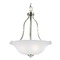 Generation Lighting Emmons Brushed Nickel Pendant by Generation Lighting 6639003-962
