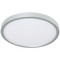 AFX Lighting Afx Lighting Edge Round Satin Nickel LED Flushmount Light EGRF12LAJD1SN