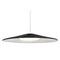 Besa Lighting Besa Lighting Swan White LED Pendant Light with Coolie Shade 1TT-SWANBK-LED-WH