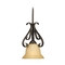 Progress Lighting Torino Mini Pendant in Forged Bronze by Progress Lighting P5153-77
